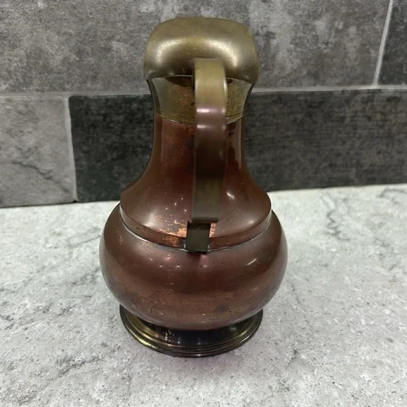 6” Brass Pitcher - Picture 10 of 11
